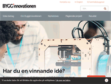 Tablet Screenshot of bygginnovationen.se